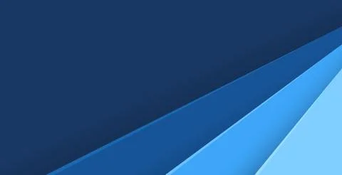 Paper layer blue abstract background. Use for banner, cover, poster, wallpape Stock Illustration
