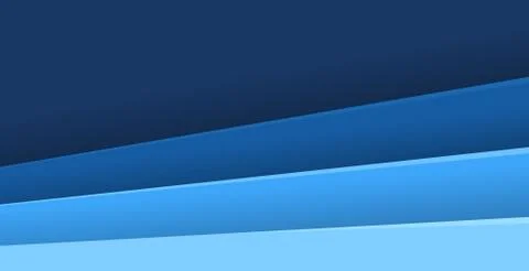 Paper layer blue abstract background. Use for banner, cover, poster, wallpape Stock Illustration