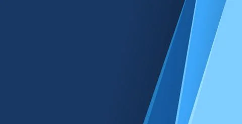 Paper layer blue abstract background. Use for banner, cover, poster, wallpape Stock Illustration