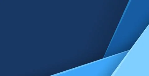 Paper layer blue abstract background. Use for banner, cover, poster, wallpape Stock Illustration