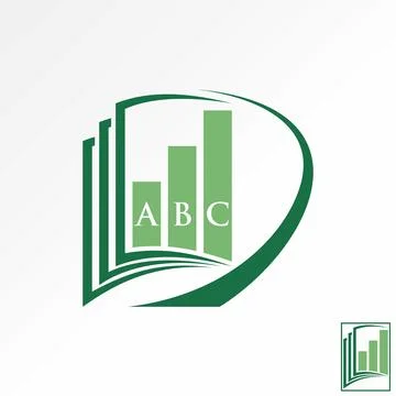 Paper layers chart like initial D font analysis finance development project Stock Illustration