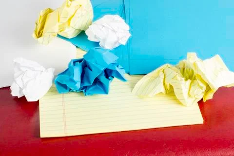 Paper layout Stock Photos