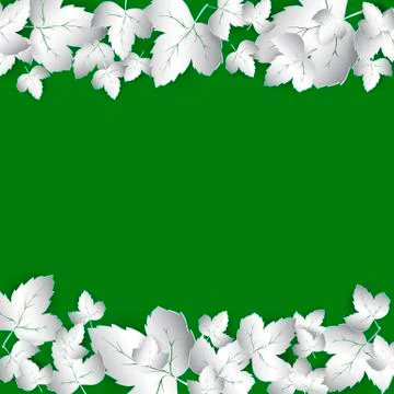 Paper leaves Stock Illustration