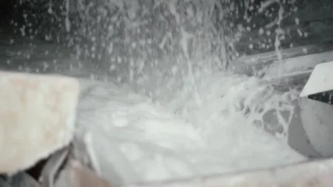 Paper Making Mill Machine Heavy Equipment Industry Industrial Process Vídeo Stock 138912517