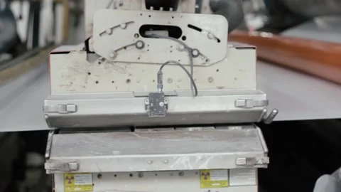 Paper Making Mill Machine Heavy Equipment Industry Industrial Process Vídeo Stock 138913351