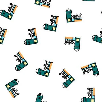 Paper making system vector seamless pattern 스톡 일러스트