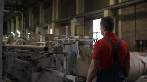 Paper manufacturing. 動画素材 34096188