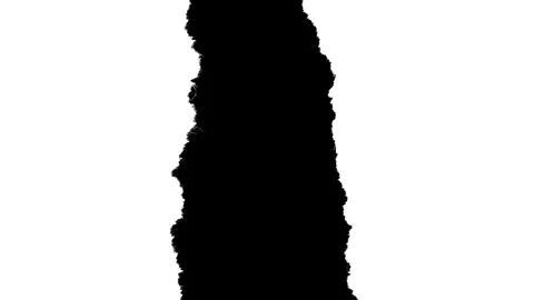 Paper Matte Transition with Rough Edge 9 Vídeo Stock 330076676