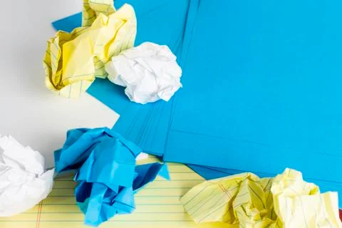 Paper mess Stock Photos