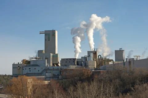 Paper Mill. Stock Photos