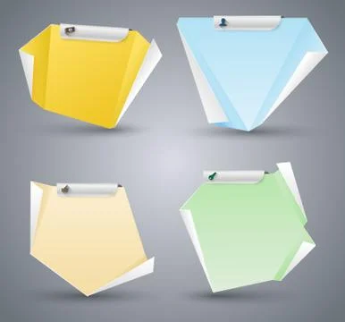 Paper modern Stock Illustration