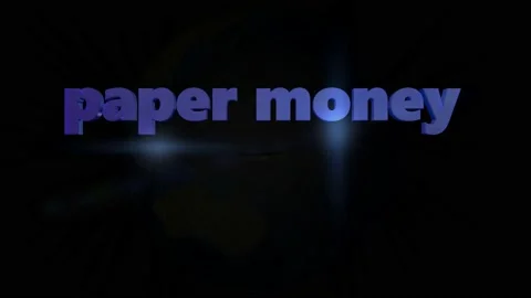Paper money Stock Footage 192359986