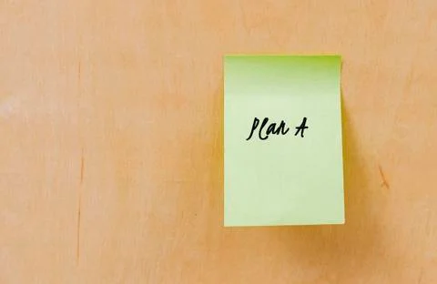 Paper Note On Desk Stock Photos