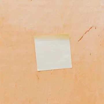 Paper Note On Desk Stock Photos
