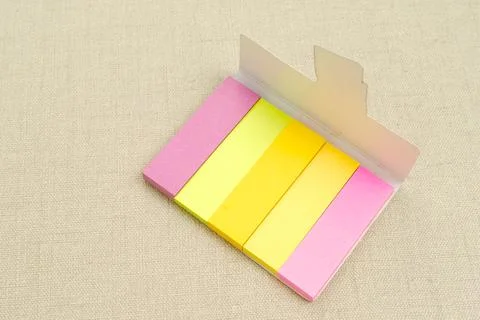 Paper note reminder sticky notes  Stock Photos