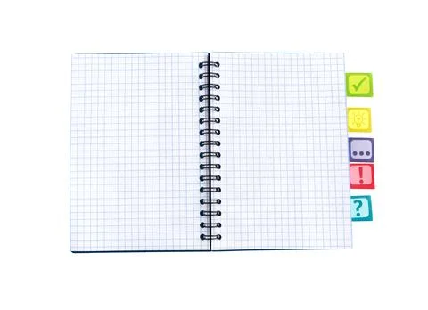 Paper Notebook. Stock Photos