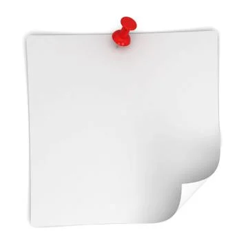 Paper notes Stock Illustration