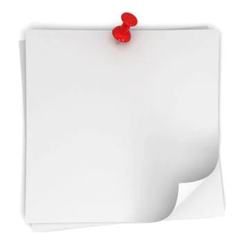 Paper notes Stock Illustration
