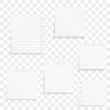 Paper Notes 스톡 일러스트