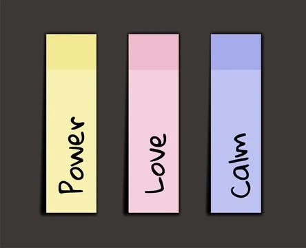 Paper notes stickers. Place for memo messages on paper sheets. Attached with Stock Illustration