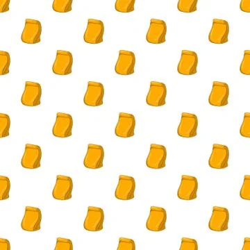 Paper packing pattern, cartoon style Stockillustratie