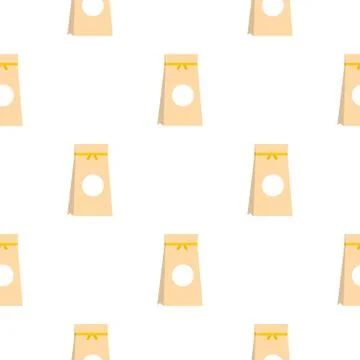 Paper packing pattern seamless Stock Illustration