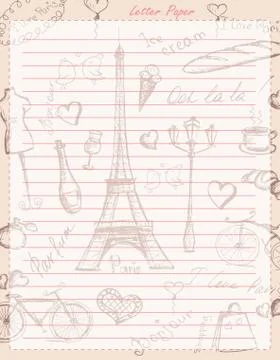 Paper page Stock Illustration