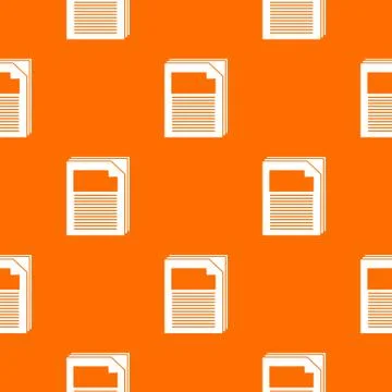 Paper pattern vector orange Stock Illustration
