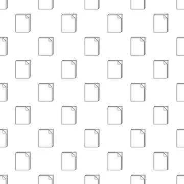 Paper pattern vector seamless Illustrazione stock