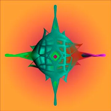 Paper pattern on yellow background Stock Illustration