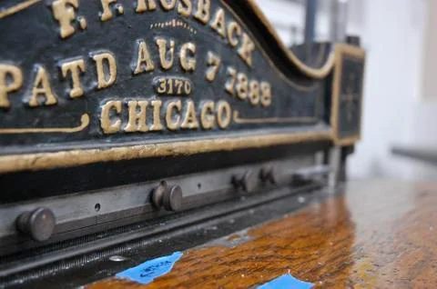 Paper Perforator Stock-Fotos