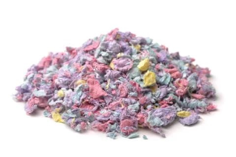 Paper pet bedding Stock-Fotos