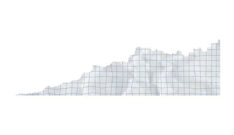 Paper piece rip with background torn corner and grid school education. Collage Stock Illustration
