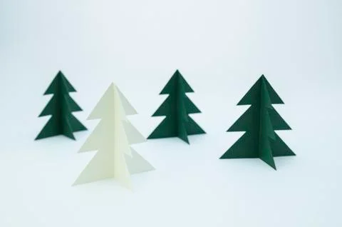 Paper pines Stock Photos