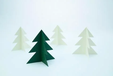 Paper pines Stock Photos