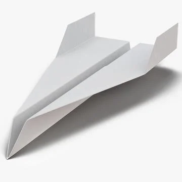 Paper Plane 2 3D Model