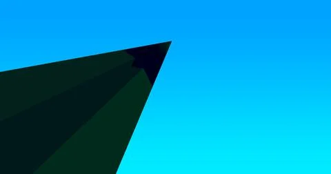 Paper plane flying background. Concepts: the way forward, unique, innovatio.. Stock Illustration