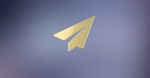 Paper Plane Gold 3d Icon 動画素材 67948899
