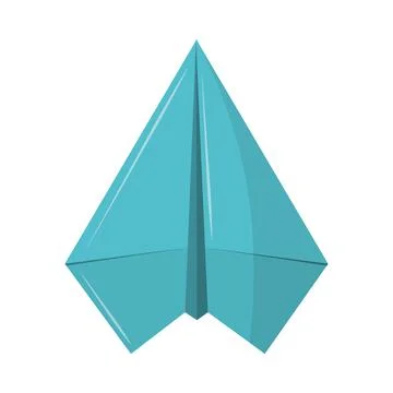 Paper plane icon Stock Illustration