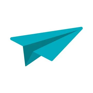 Paper Plane Stock Illustration