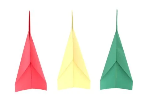 Paper plane Stock Photos