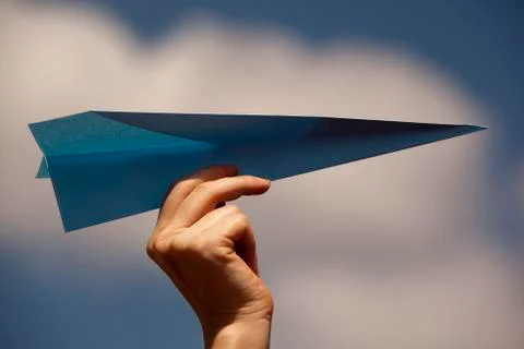 Paper plane Stock Photos