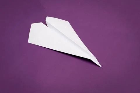 Paper plane Foto stock