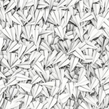 Paper planes background 스톡 일러스트