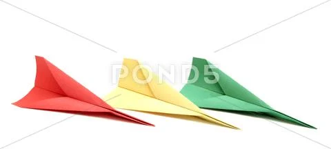 Paper planes Stock Photos