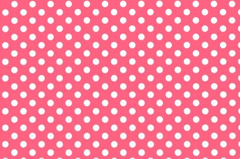 Paper with polka dot pattern Stock Illustration