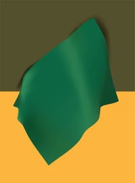 Paper poster on background Stock Illustration