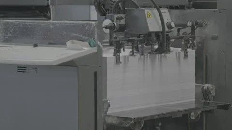 Paper press machine Stock-Footage 234411437