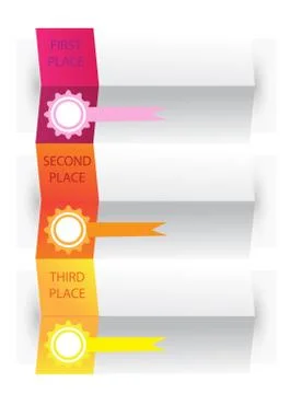 Paper prizegiving Stock Illustration