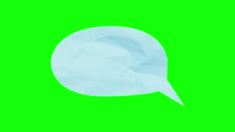 Paper Professional with Speech Transparent Background Animation Stock Footage 346201726